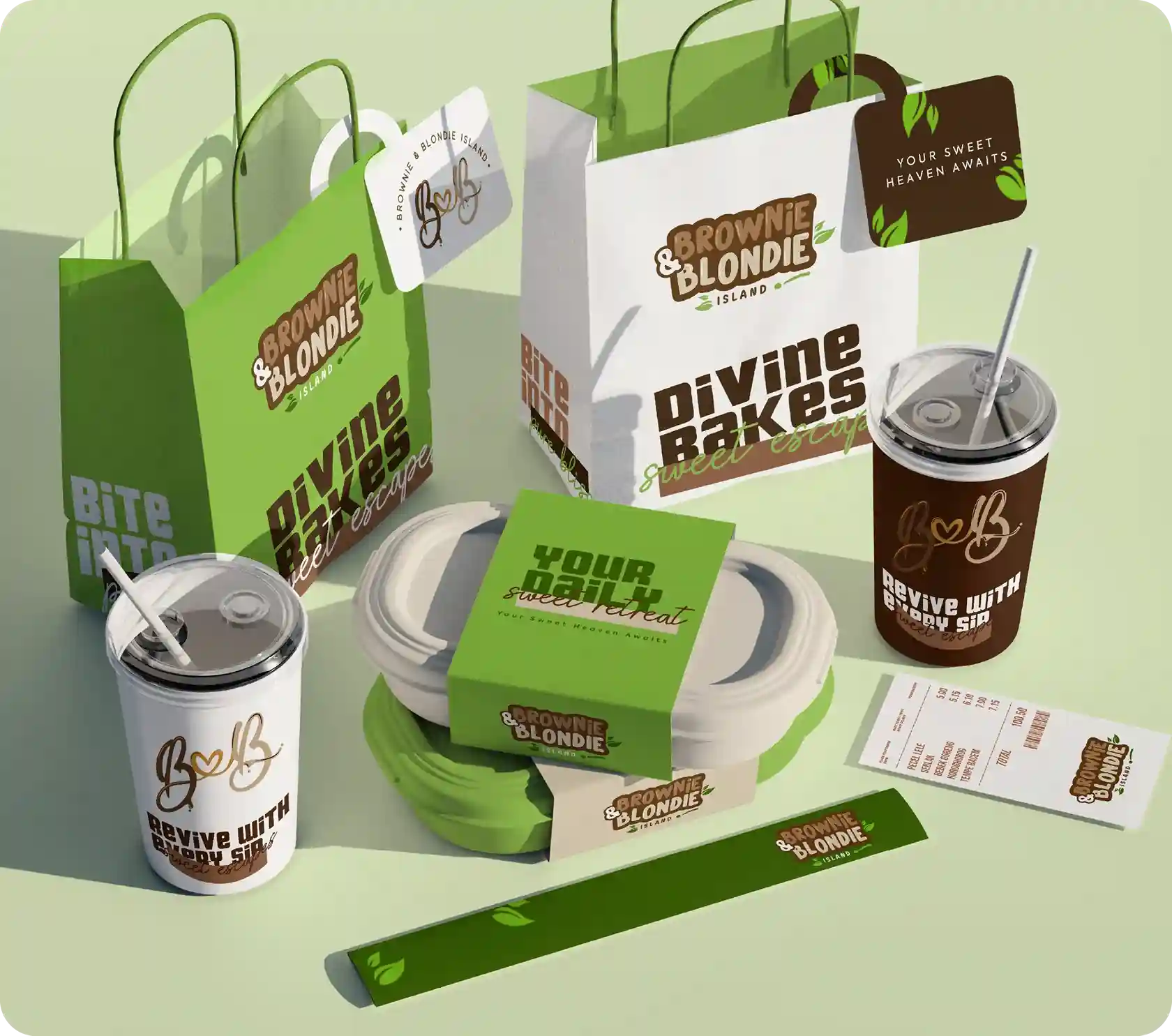 Brownie&Blondie packages